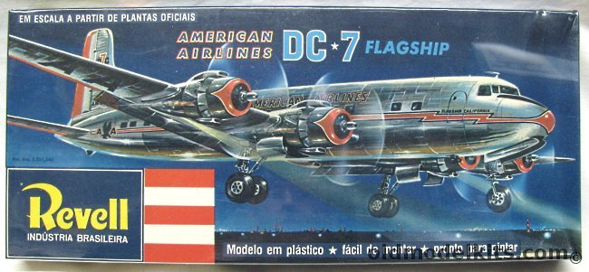 Revell 1/122 Douglas DC-7 Flagship American Airlines - Lodela Issue, H219 plastic model kit